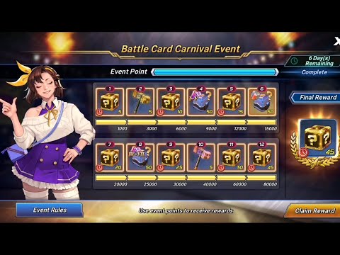 EX Fighters Volume. 10 Coming.. Battle Card Carnival Event Mission Completed - KOF ALLSTAR