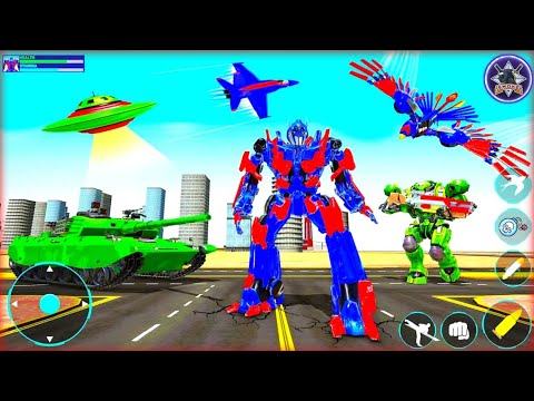 Robot bike Transform Game has a superhero powers to defeat in crime city