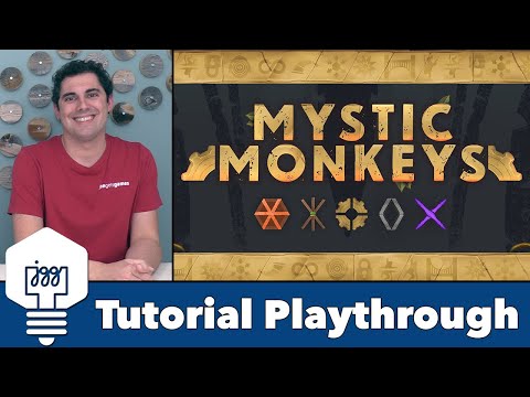 Mystic Monkeys - Tutorial & Full Playthrough - JonGetsGames