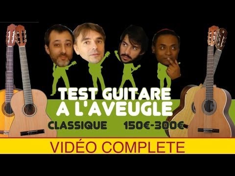 Classical Guitar Comparison €150–€300 – Blind Test