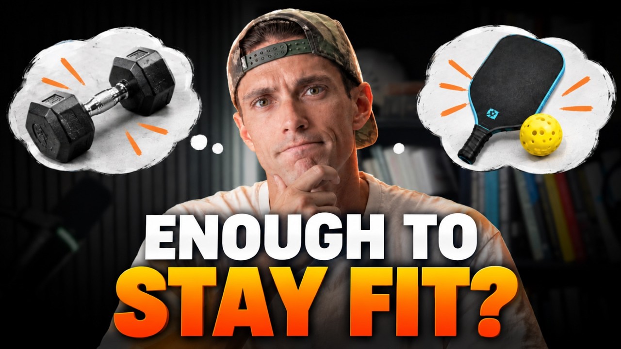 Why Pickleball Alone Won't Get You Fit (And What to Do About It)