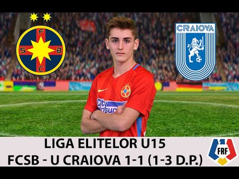 FCSB - Universitatea Craiova 1-1 (1-3 D.P.) - Liga Elitelor U15 Semifinala 1