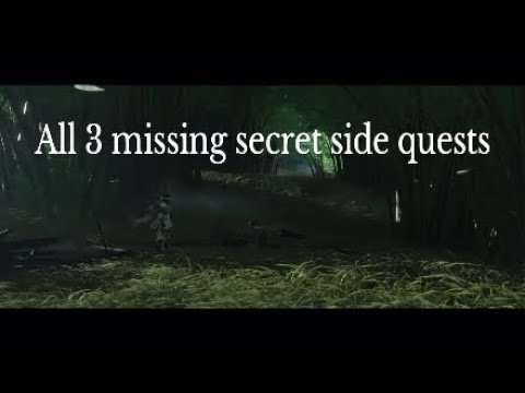 Ghost of Tsushima All 3 missing secret side quests