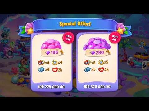 @Fishdom Buy Diamonds on Disc 35%. Level 11141 - Hard Level 11142