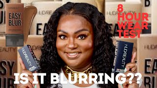 Huda Beauty Easy Blur Foundation & Primer Review | 8+ Hour Wear Test