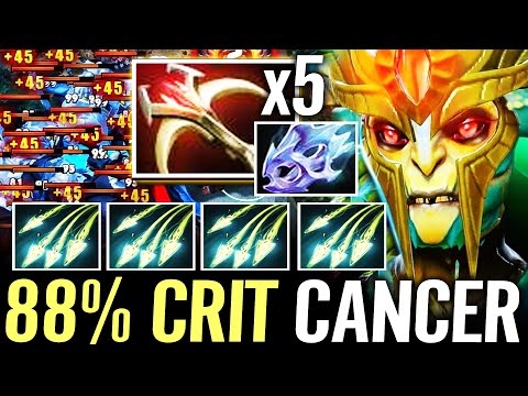 🔥 MEDUSA 88% Crit Chance Daedalus + Moonshard — 5x Split Shot Modifier Strongest Carry Dota 2 Pro
