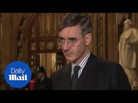 Rees-Mogg is 'glad' May is going to leave with 'such dignity'