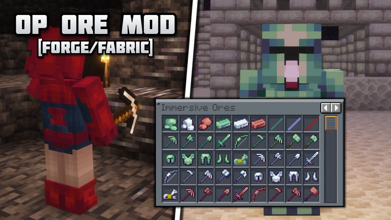 The Most OP Ore Mod [Fabric/Forge]  -  Minecraft 1.20.1