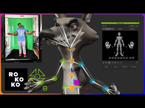 Rokoko Video A.I. to iClone 8