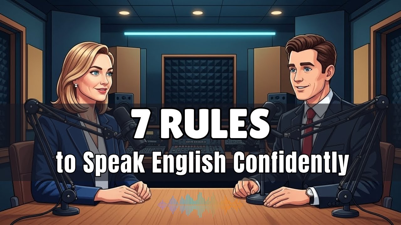 7 Rules to Speak English Confidently  Speak Fluent English Fast for Beginners