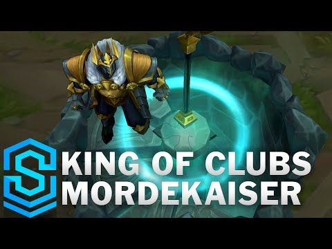 King of Clubs Mordekaiser Skin Spotlight - Pre-Release - League of Legends