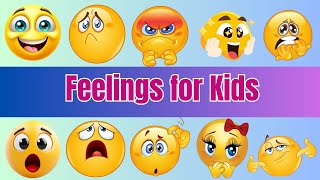 Feelings for Kids | Fun Learning About Emotions | Happy, Sad, Angry & More | Nursery Kids lesson