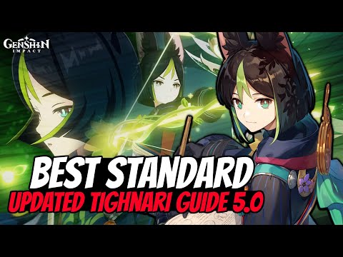 NEW Updated Tighnari Guide 5.0 | Best Builds, Weapons, Artifacts, Teams | Genshin Impact