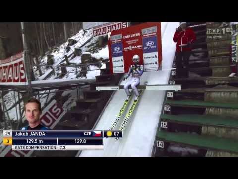 Engelberg 21.12.13 - 2 round - last "10" - Ziobro 1, Stoch 2, Bardal 3- SKI JUMPING WORLD CUP (HD)