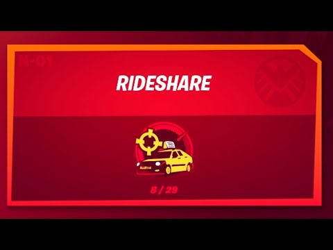 How to Complete Rideshare Punchcard Guide (15,000 XP)  - Fortnite Chapter 2 Season 4