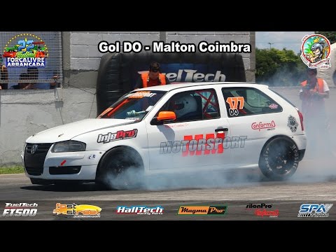 Gol aspirado nitrometano - Malton Coimbra - Recorde DO - 22º Festival Força Livre de Arrancada