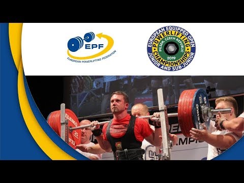 Open Men, 93 & 105 kg - European Equipped Powerlifting Championships 2019