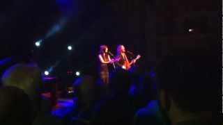 The civil wars @ Cambridge Corn Exchange Portishead cover - sour times