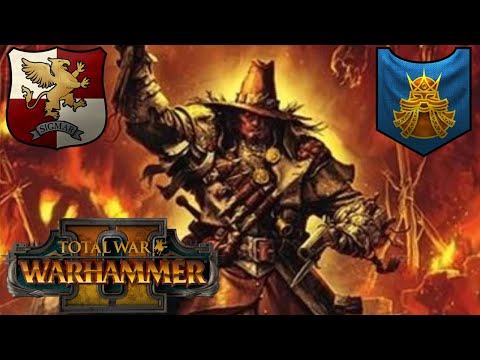 Witch Hunters Accuse The Dwarfs Of Heresy! Empire Vs Dwarfs. Total War Warhammer 2, Multiplayer