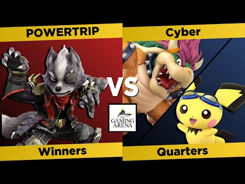 TCF Smash Winners Quarters - POWERTRIP (Wolf) vs Cyber (Bowser, Pichu) - SSBU Tournament