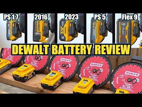 DeWalt PowerStack vs XR vs Flexvolt Battery Review