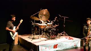 Los Pris Cuarteto EN VIVO // Cover Drum Battle - Kneebody