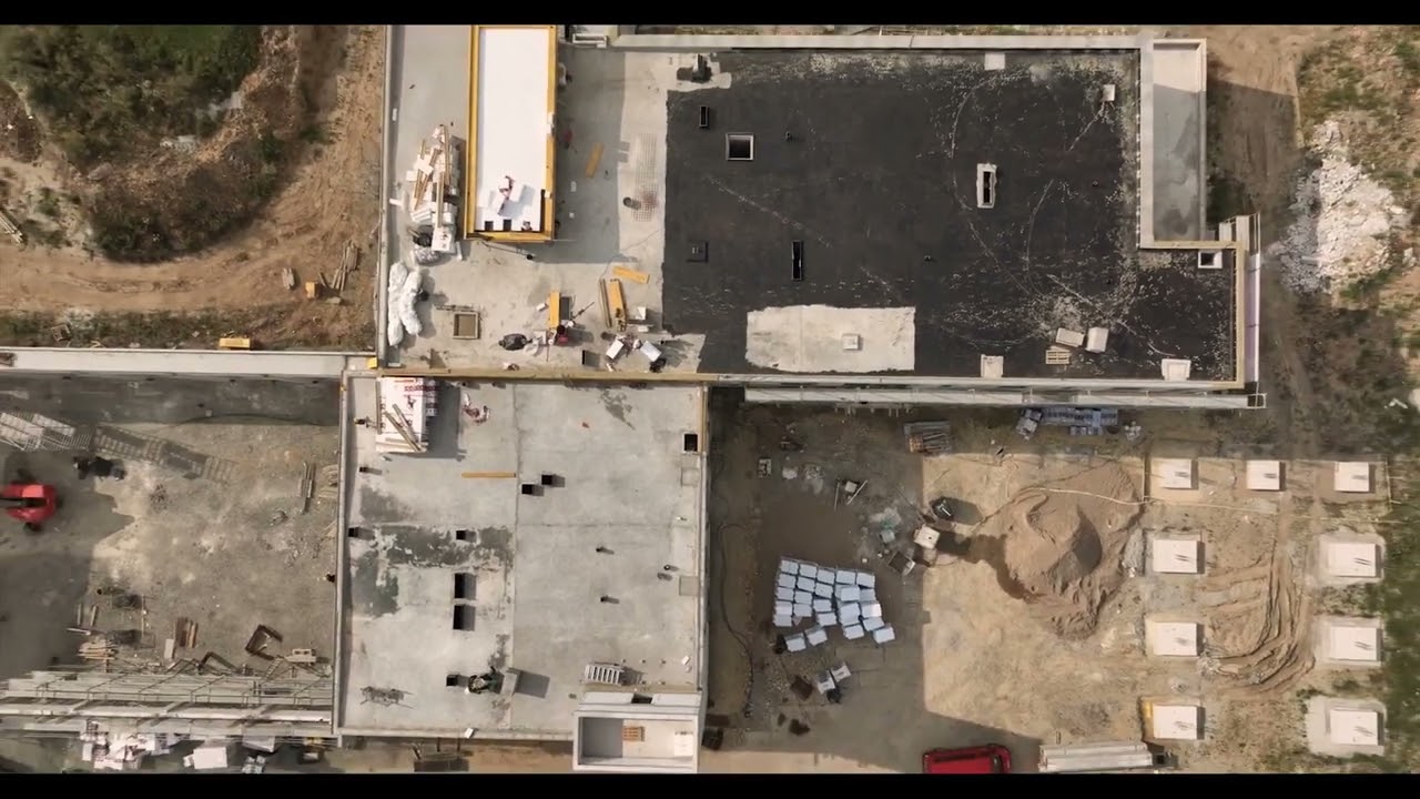 Trwa budowa Komendy Powiatowej Państwowej Straży Pożarnej z Jednostką Ratowniczo-Gaśniczą w Kłodzku [Foto, Wideo]