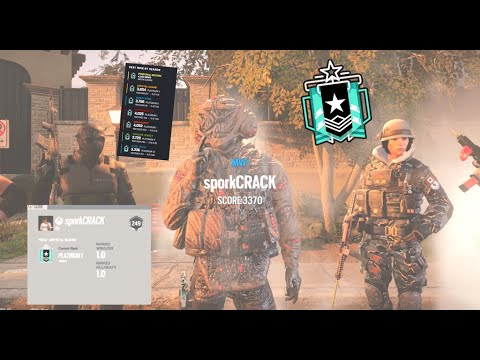 THE *BEST* HIGH PLAT TERRORIZING RANKED (Xbox) - Rainbow Six Siege