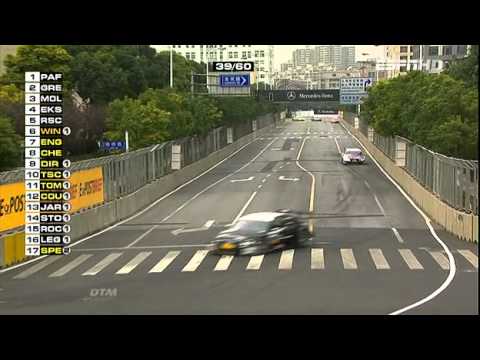 Lap of Shanghai city circuit 2010 DTM