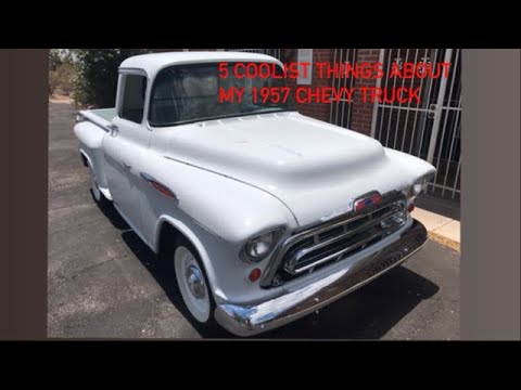Five coolest things about a 1957 Chevy truck
