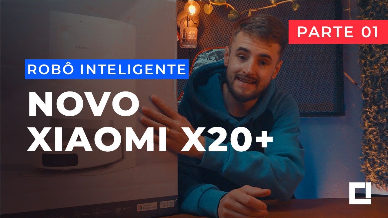 NOVO ROBÔ INTELIGENTE VACUUM X20 PLUS - REVIEW E UMBOXING - PARTE 1