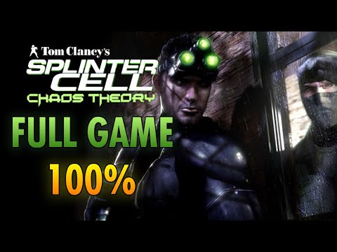 Splinter Cell: Chaos Theory | Full Gameplay Stealth Walkthrough in 4K60fps No Commentary