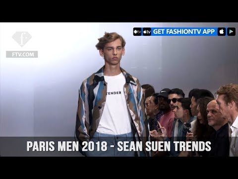 Paris Men Spring/Summer 2018 - Sean Suen Trends | FashionTV