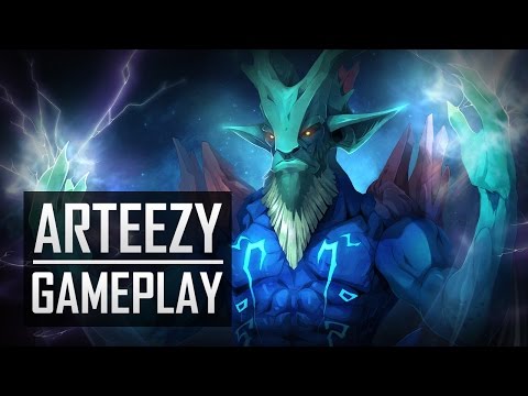 Arteezy (Leshrac) - Gameplay Dota 2