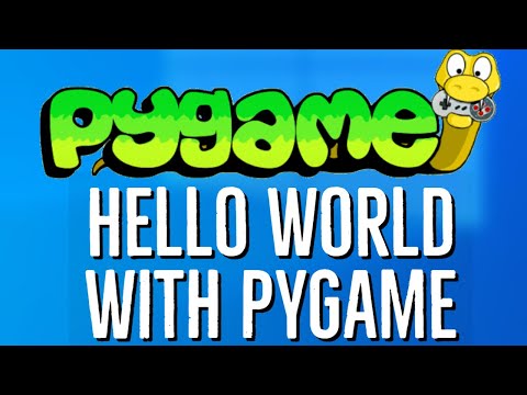 PyGame Tutorial 2 Hello World with Pygame | Creating First Game Window