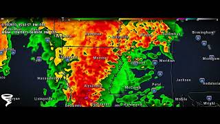 North and Central 48 Hour Radar loop  for Tuesday