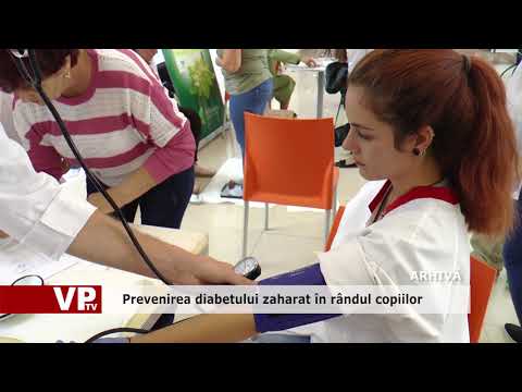 Prevenirea diabetului zaharat în rândul copiilor