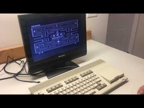 Commodore 65 / 64DX Prototype booting and running