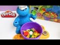 Play Doh Cookie Monster Letter Lunch Mold Cookies Sesame Street Playset playdo toy