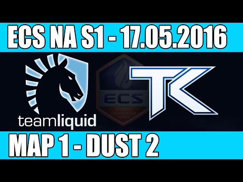 Liquid vs Team Kaliber | Map 1 (Dust 2) ECS NA Season 1 2016 CS:GO Week 5 (17.05.2016)