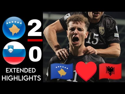 Slovenia vs Kosovo 2-1 | All Goals & Extended Highlights |  World Cup Qualifiers 2026