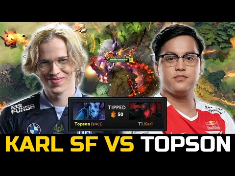KARL SF VS TOPSON - SEA PUBS MID BATTLE DOTA 2