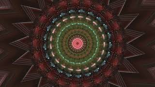 Weltraum Mandala/Kaleidoskop Video zum entspannen, lernen, einschlafen oder als TV Hintergrund
