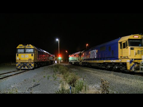 7731V Pacific National Grain Train Departs Gheringhap - PoathTV Australian Railways