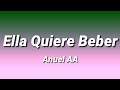 Anuel AA - Ella Quiere Beber [Letra/Lyrics]