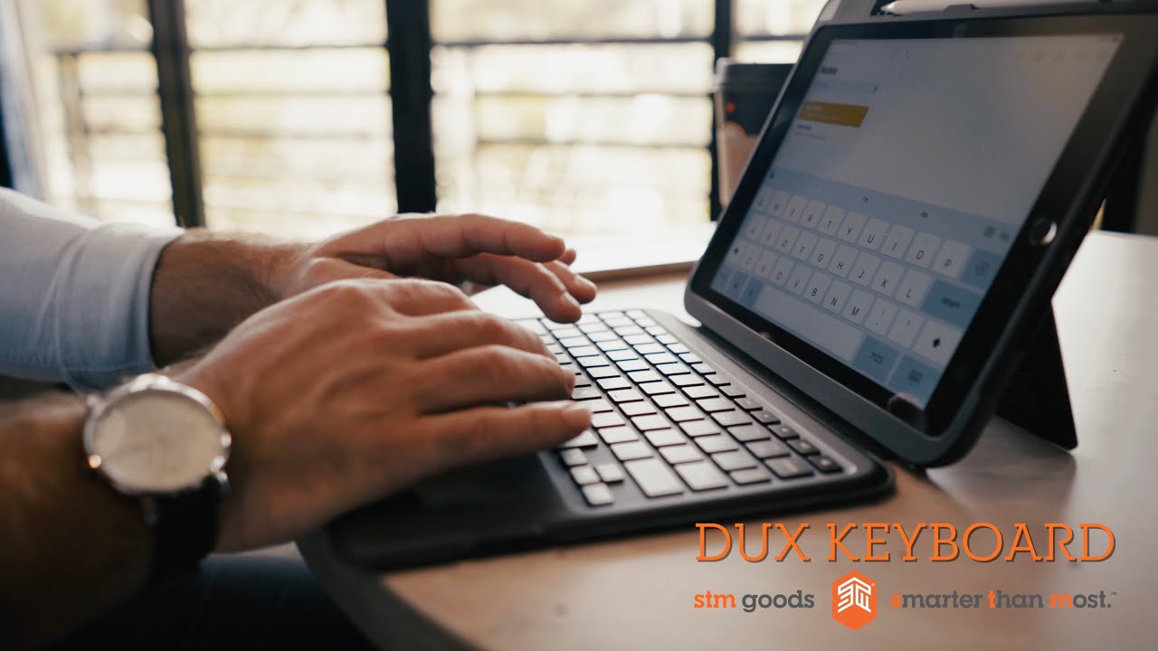 DUX Bluetooth Keyboard Case by STM Goods