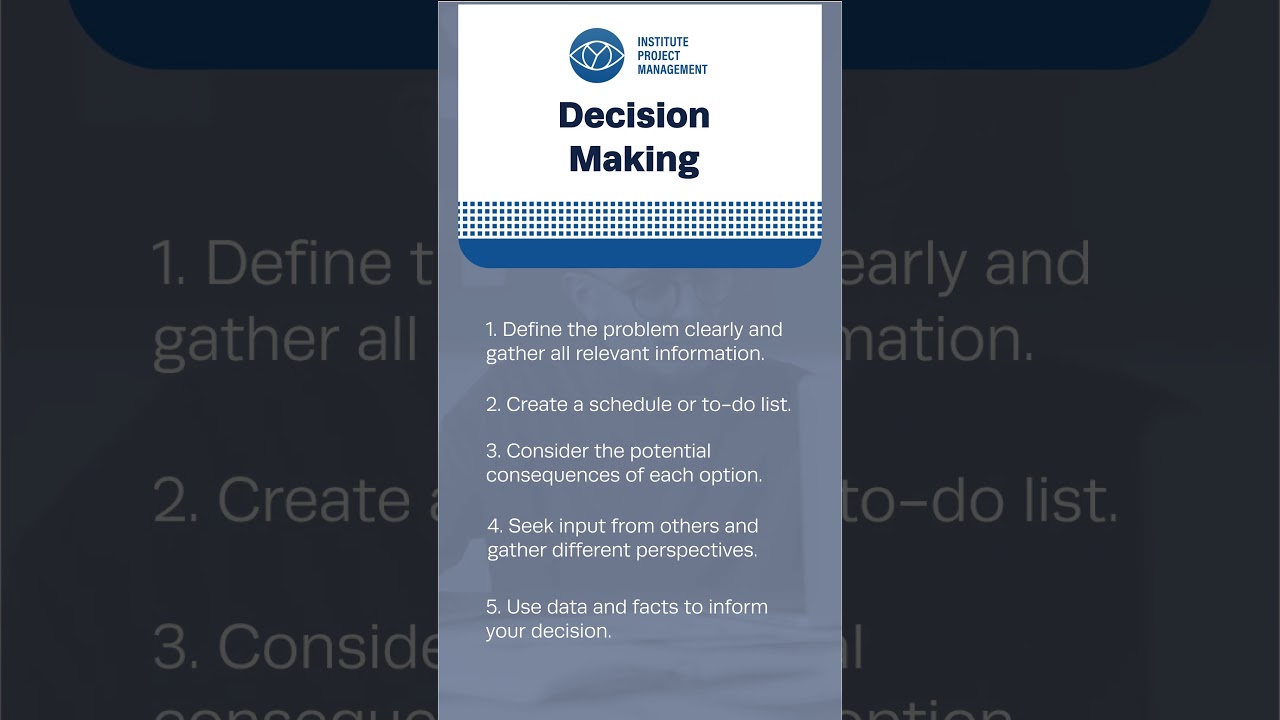Decision Making