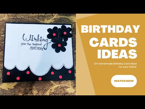 Easy Handmade Beautiful Birthday Card Ideas | DIY Birthday Card Ideas | Special Card | Tutorial