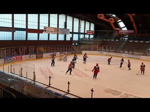 Eishokey Regionalliga West U17. Herforder EV/Ratinger Ice Aliens (Erste-Drittel1-1)07.10.23