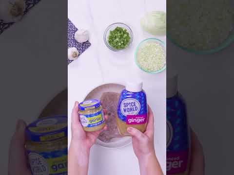 Simple Ginger Shrimp Dumpling #Ginger #dinnerrecipes #Shrimp #dumplings #SimpleMeals #SpiceWorldInc